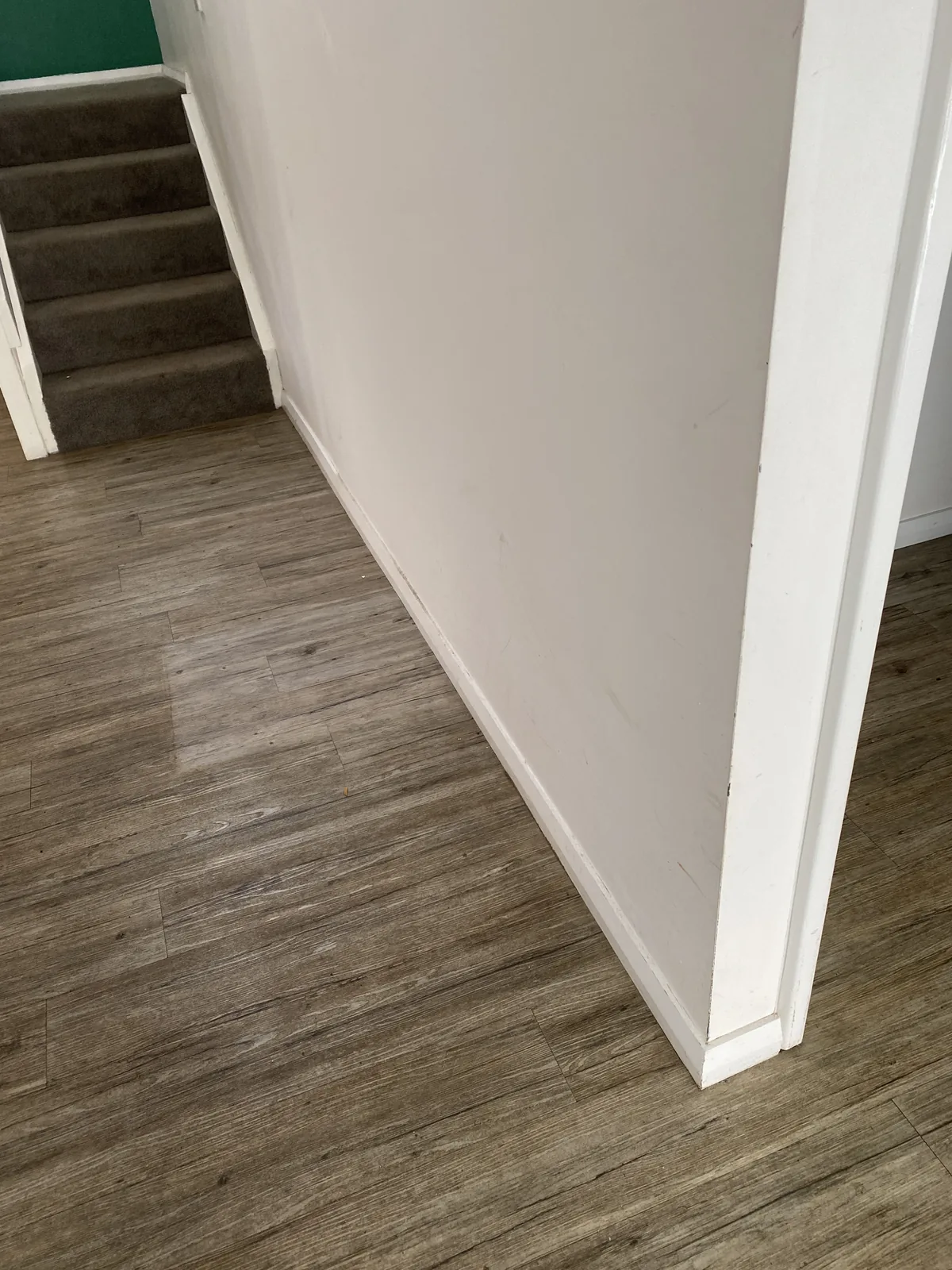 Stairwell and floor finished