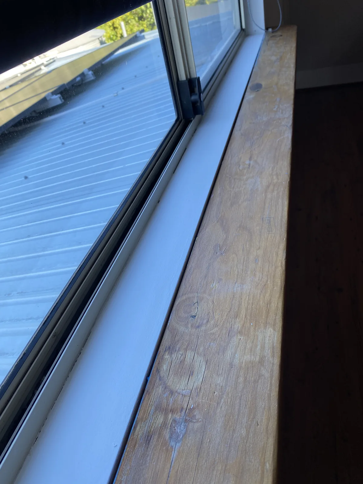Skylight and glass cleaned