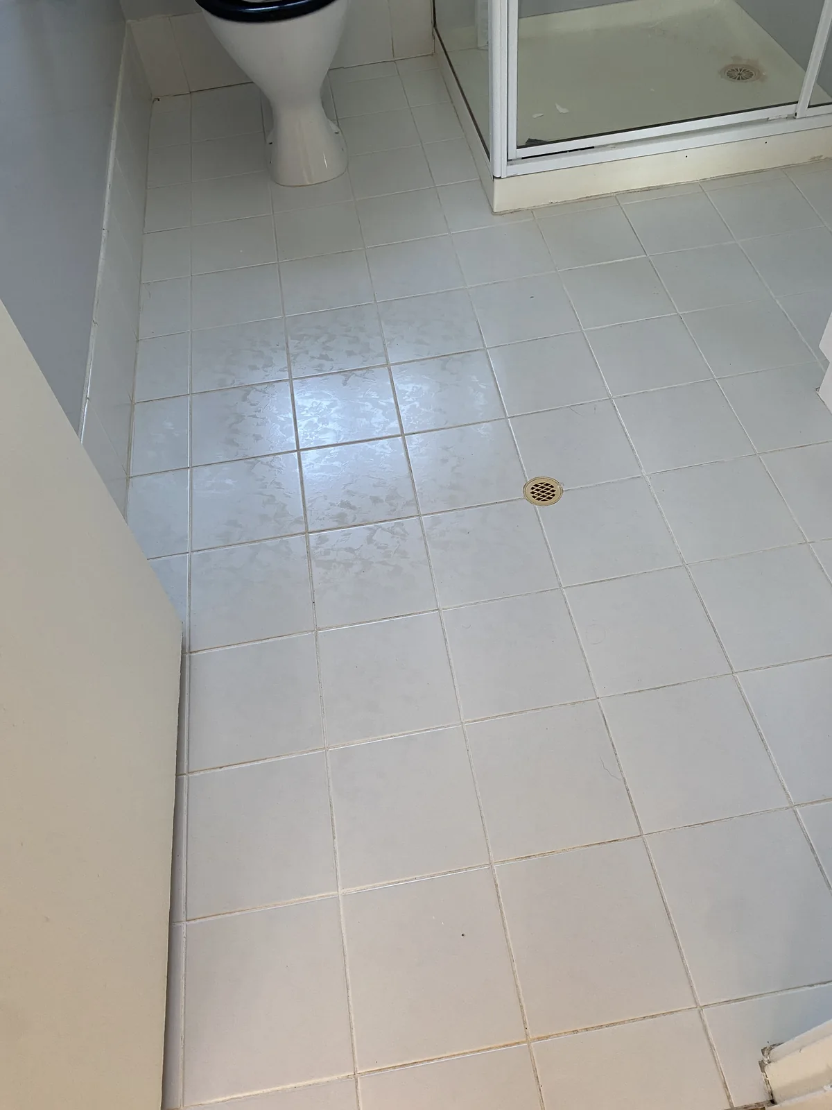 Bathroom tiles detailed after